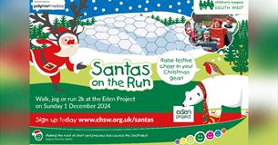Children’s Hospice South West’s Santa's on the Run 2024 @ The Eden Project