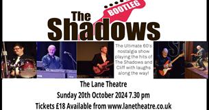 The Bootleg SHADOWS @ Newquay's Lane Theatre 2024