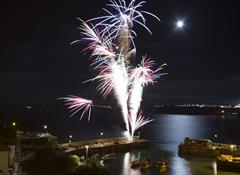 New Year's Eve Fireworks 2024 at Newquay Harbour