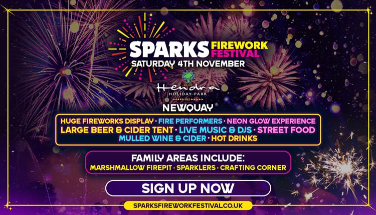 Sparks Firework Festival at Hendra Holiday Park 2023