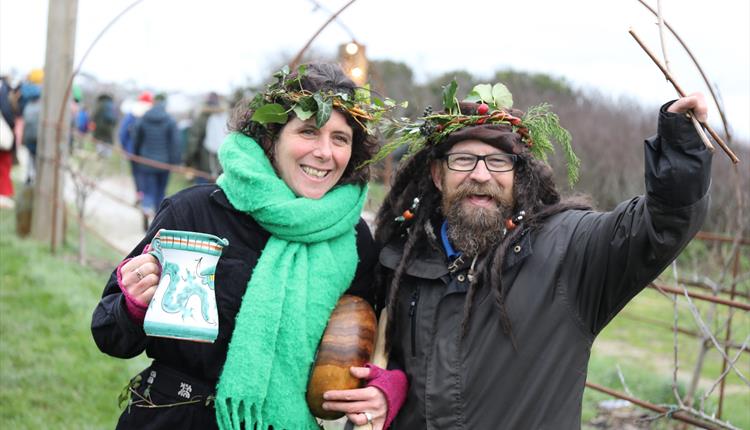 Wassail at Newquay Orchard