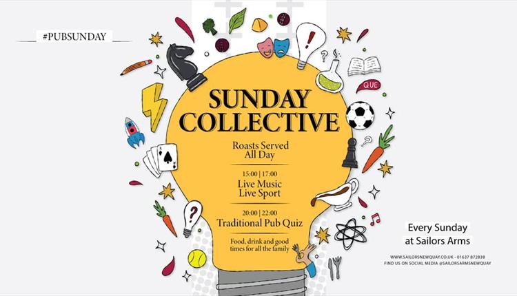 SUNDAY COLLECTIVE: All Day Roasts & Pub Quiz at Sailors Arms