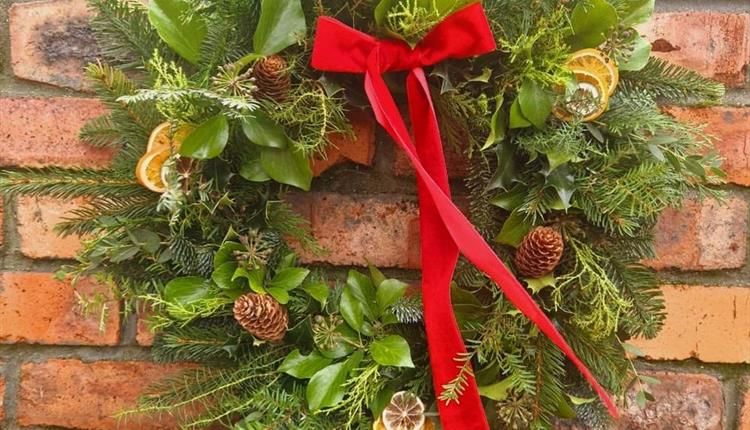 Wreath Making at The Garden Cafe