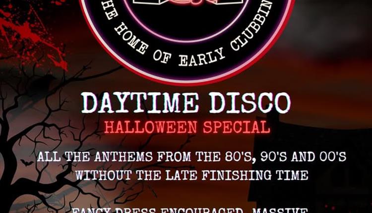 Over 30s Halloween Special Daytime Disco at Sailors