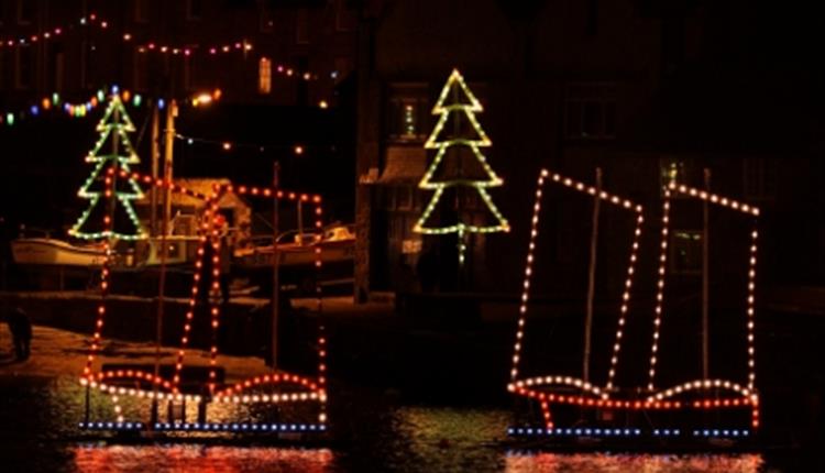 Mousehole Christmas Lights