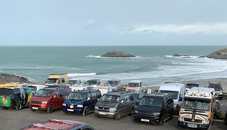 VW Campervan Christmas Ride Out at the Bowgie