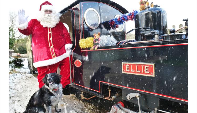 Father Christmas at Lappa Valley