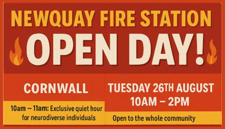 Newquay Fire Station Open Day