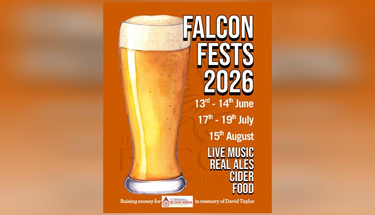 Falcon Fest 2026 at the Falcon Inn, St Mawgan