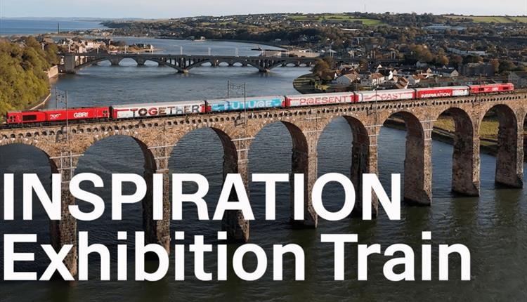 Inspiration Exhibition Train at Newquay Railway Station