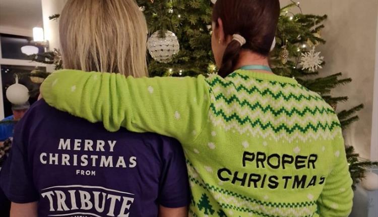 Christmas Jumper Day at Steam Bar 2023