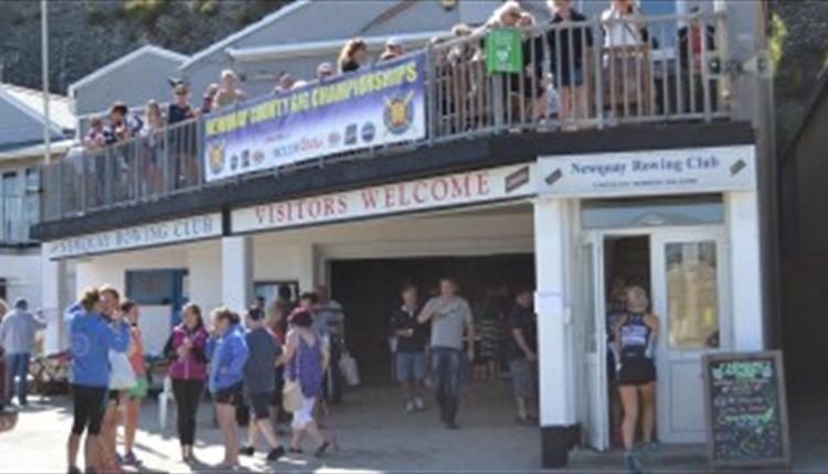 Harvest Festival at Newquay's Rowing Club