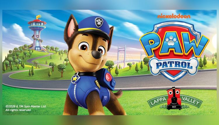 PAW Patrol’s Chase at Lappa Valley