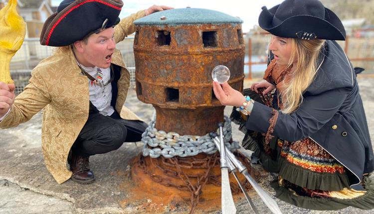 Pirate Comedy Juggling Show at The Boathouse on Newquay Harbour