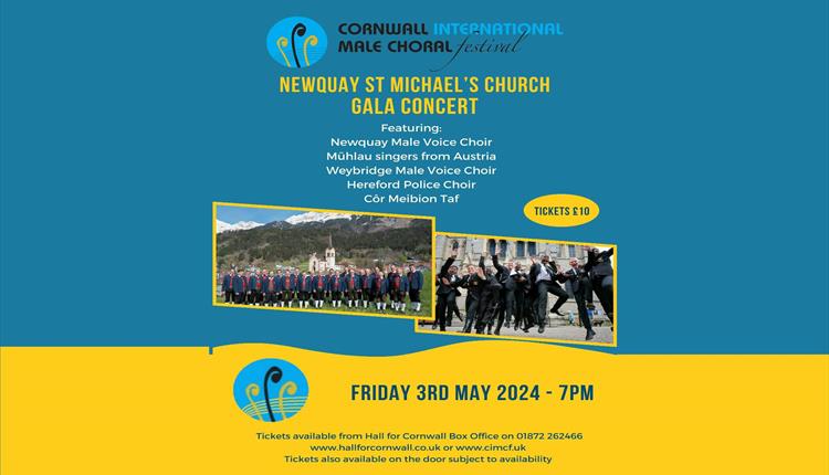 2024 Cornwall International Male Choral Festival (CIMCF) Regional Gala Concert