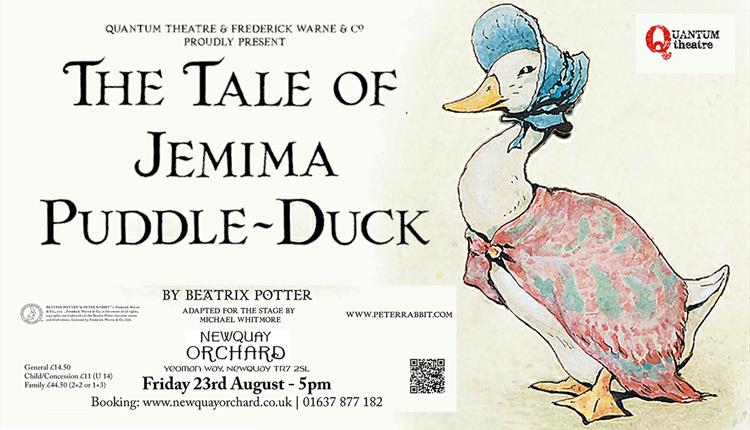 Quantum Theatre presents Jemima Puddle-Duck 2024 @ Newquay Orchard