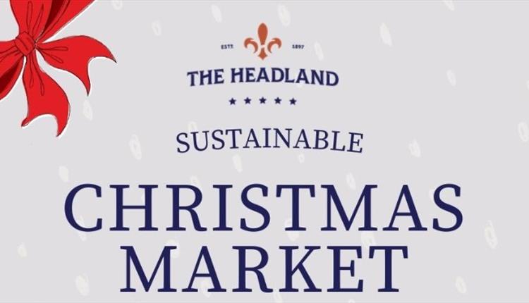 The Headland Hotel Sustainable Christmas Market 2023