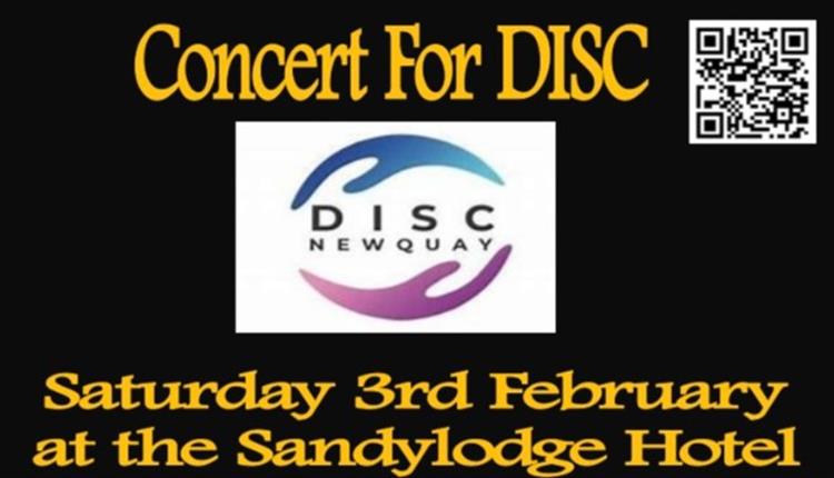 Concert for Disc at Sandy Lodge Hotel