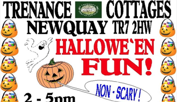 It's Halloween at Trenance Cottages