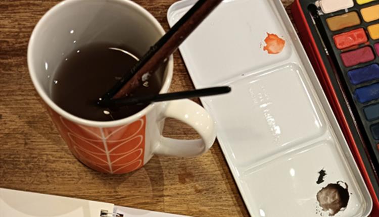 Watercolour Workshop, Paint your own Robin Christmas Cards