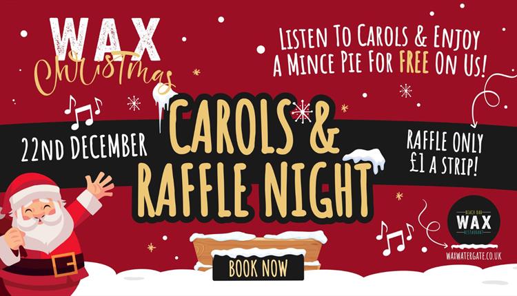 FREE Carols, Mince Pies at WAX Watergate Christmas