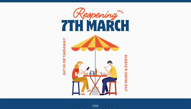 The Boathouse is Re-opening