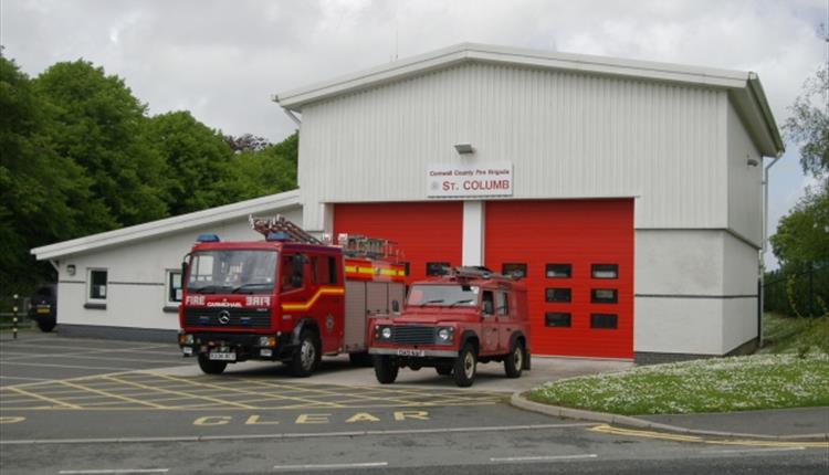 Charity Car Wash at St Columb Major Fire Station