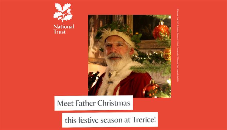 Father Christmas at Trerice 2024