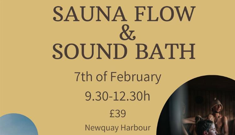 Sauna Flow and Sound Bath with Olla Hiki and Siobhan