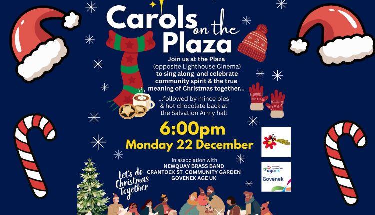 Carols on the plaza