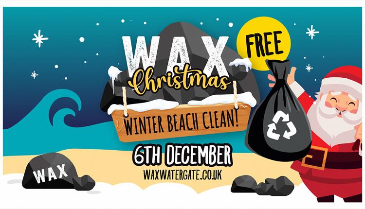 WAX Beach Clean at Watergate Bay