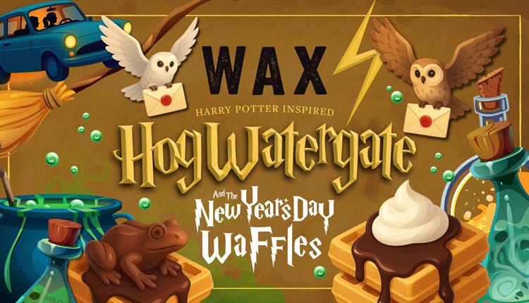 Hogwatergate New Years Eve Waffles at WAX!