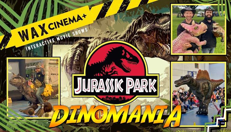 Dinomania & Jurassic Park - Interactive Outdoor Cinema with LIFE-SIZED Dinosaurs