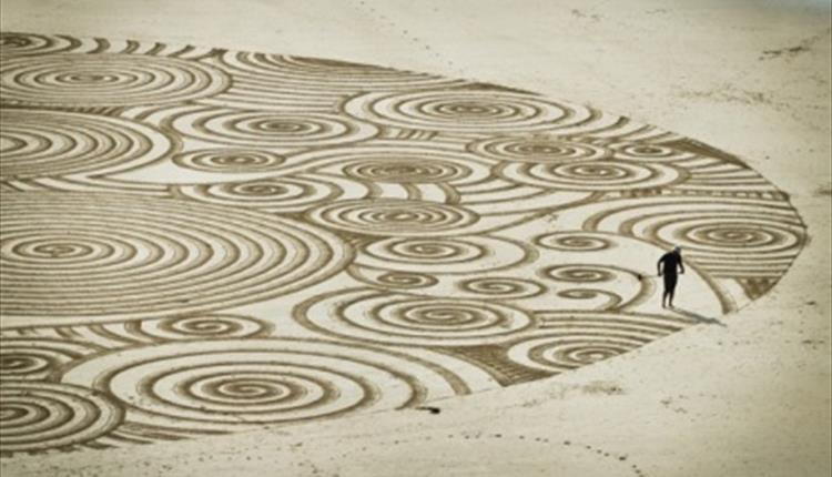 Big Beach Drawing