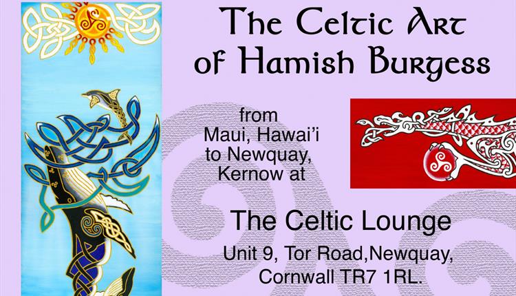 The Celtic Art of Hamish Burgess at The Celtic Lounge