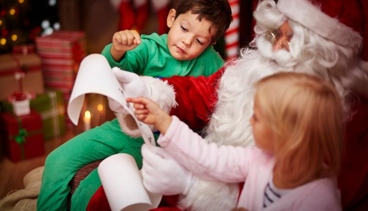Santa's Grotto at Cornwall Gold & Tolgus Mill