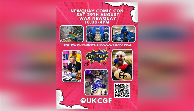Newquay Comic Con at WAX Gym