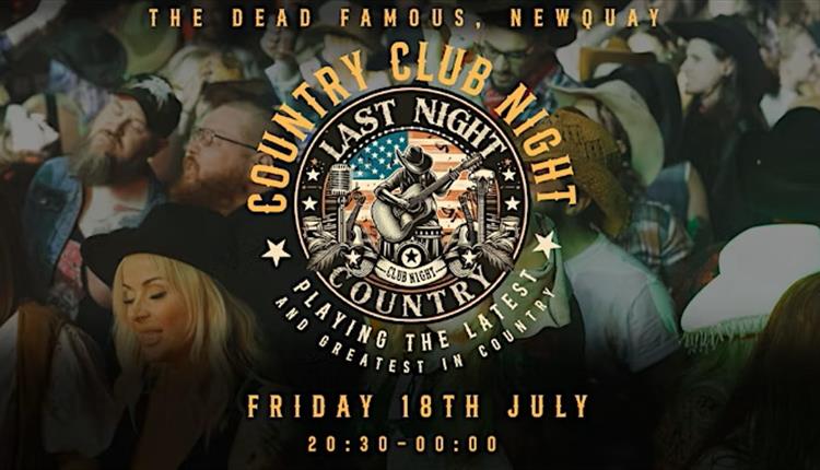Ultimate Country Party at The Dead Famous, Newquay