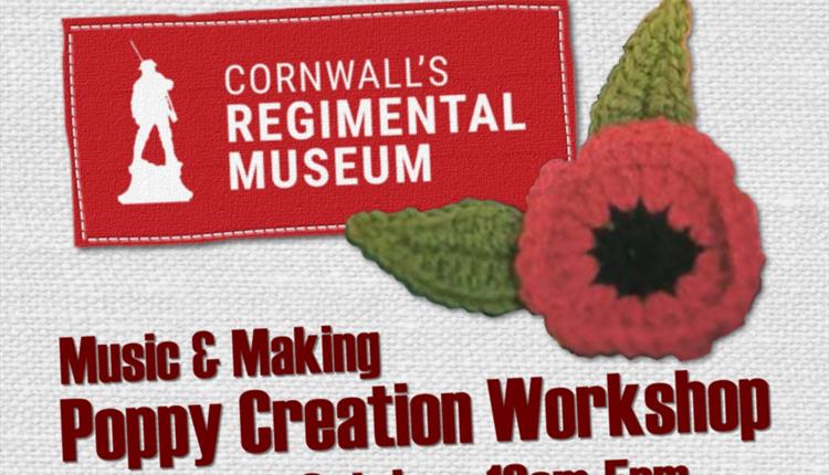 Poppy Creation Workshop at Cornwall's Regimental Museum