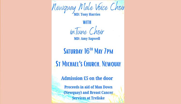 Newquay Male Voice Choir with inTune Choir
