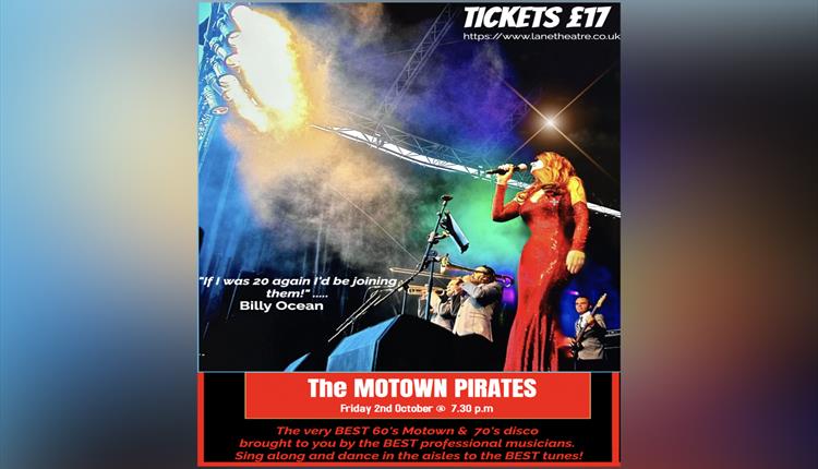 Motown Pirates at Lane Theatre