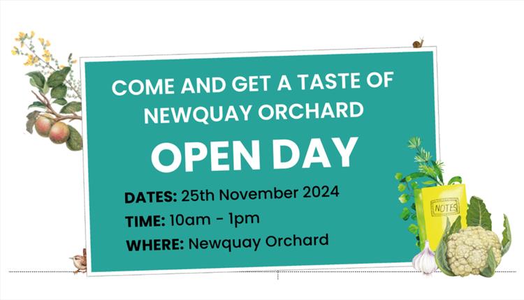 Newquay Orchard Information Drop In Sessions