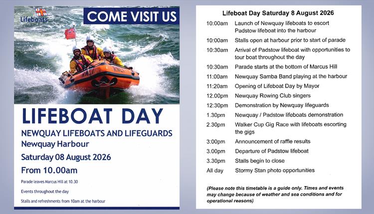 Newquay Lifeboat Day