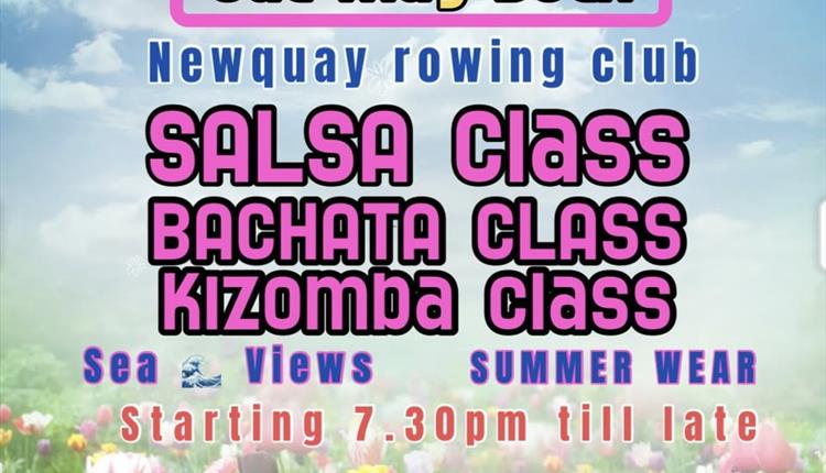 Salsa classes & freestyle dancing at Newquay Rowing Club