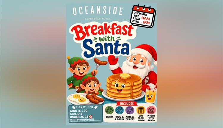 Breakfast with Santa at the Oceanside Hotel