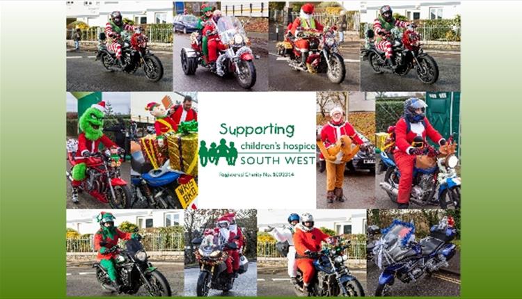 Santa’s on a Bike for Children’s Hospice South West