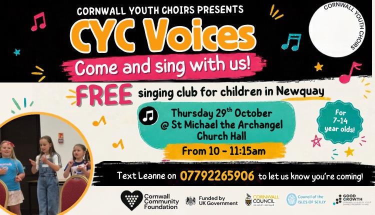 FREE Singing Club (Ages 7-14)