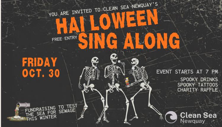 Charity Halloween Sing Along