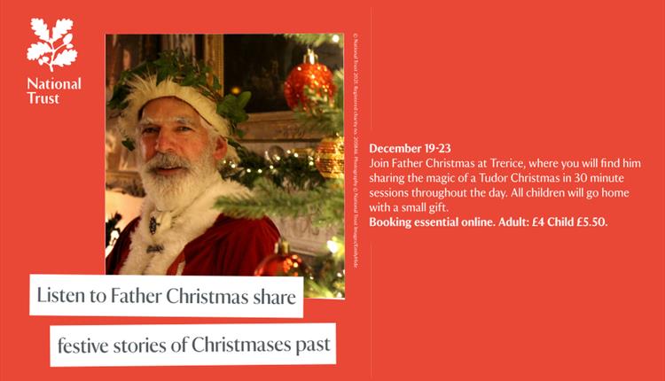 Father Christmas at Trerice