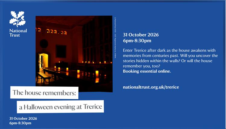 Halloween at Trerice Manor: A house Remembers.